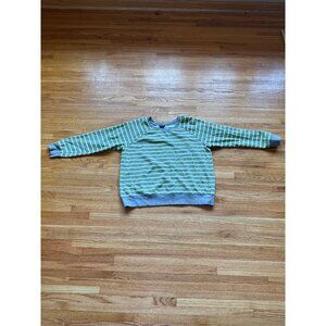 Torrid Gray & Neon Stripe Sweatshirt Size 0 Womens Casual Pullover